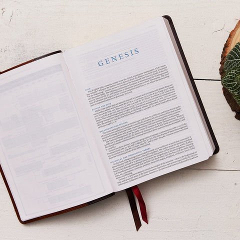 Image of ESV, MACARTHUR STUDY BIBLE, 2ND EDITION, LEATHERSOFT, BLACK, THUMB INDEXED: UNLEASHING GOD'S TRUTH ONE VERSE AT A TIME