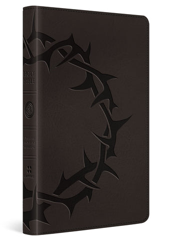 Image of ESV THINLINE BIBLE (TRUTONE, CHARCOAL, CROWN DESIGN)