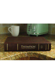 Image of KJV, Thompson Chain-Reference Bible, Leathersoft, Brown, Red Letter