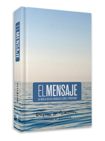 Image of Biblia El Mensaje Azul Tapa Dura
