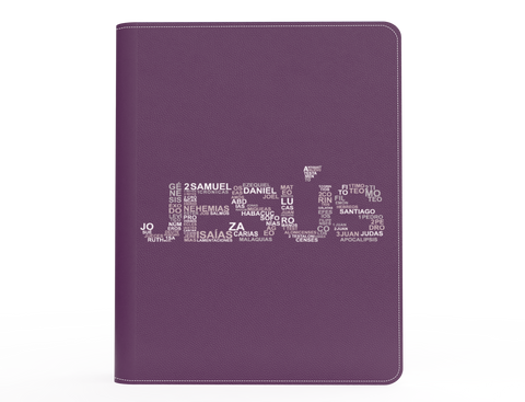 Image of BIBLIA RVR 1960 BOLSILLO SIMIL PIEL JESUS MORADO