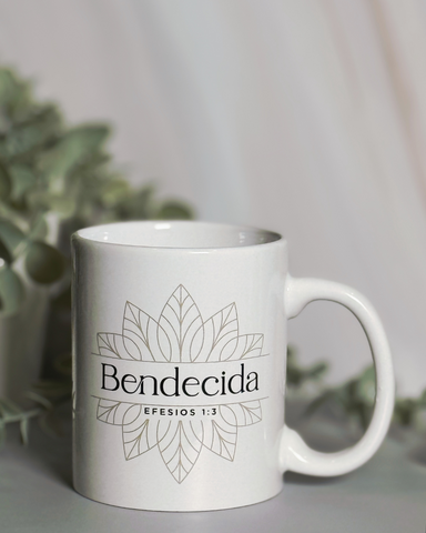 Image of Taza Minimalista: Bendecida