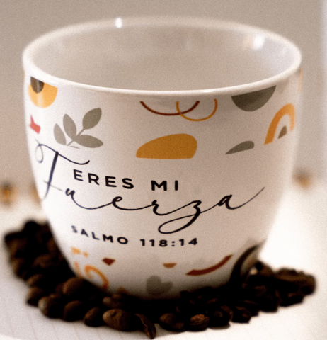 Image of TAZA ELEGANCE ERES MI FUERZA