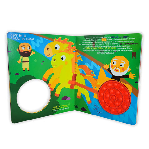 Image of AVENTURAS BIBLICAS EN EL FUEGO COLECCION LEE Y JUEGA