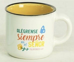 Image of Taza Pequeña 3OZ. Colección Pequeñas Bendiciones. Alégrense