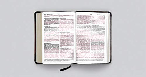 Image of ESV LARGE PRINT COMPACT BIBLE (TRUTONE, BROWN/WALNUT, PORTFOLIO DESIGN)