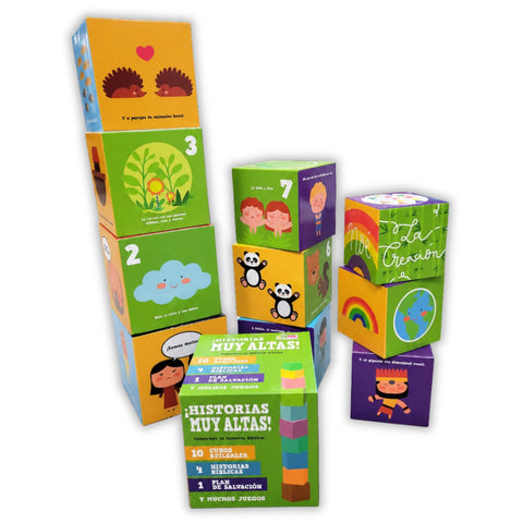 Image of CUBO APILABLE CON GRANDES HISTORIAS DE LA BIBLIA
