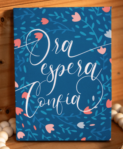 Image of MINI CANVAS - ORA ESPERA CONFIA
