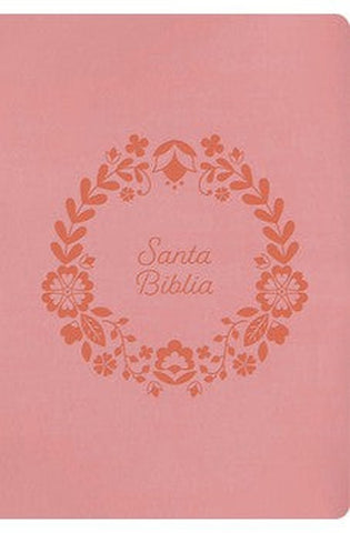 Image of Biblia RVR 1960 Premios y Regalos Rosa Símil Piel