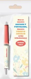 Image of Pack Bolígrafo con Marcador de Libro. Dios es Nuestro Amparo