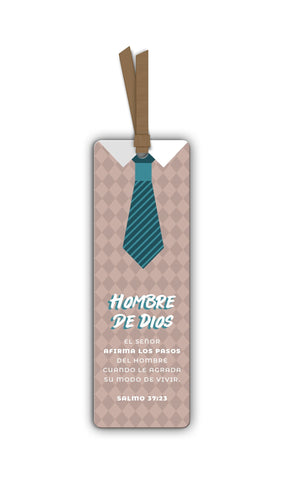 Image of Marcador de Libro con Ribbon Hombre de Dios