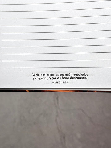 Image of Libreta de Anillas con Elásico Llévame a la Roca