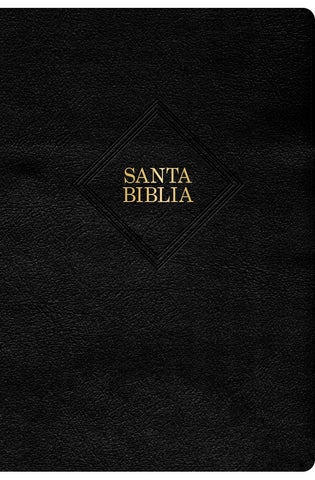 Image of Biblia RVR 1960 Letra Grande Tamaño Manual Símil Piel Negra