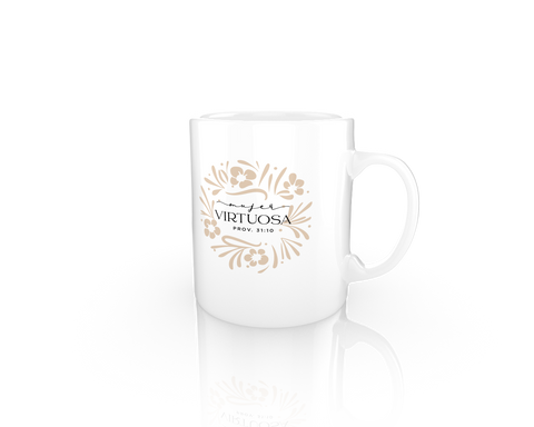 Image of Taza Minimalista: Mujer Virtuosa