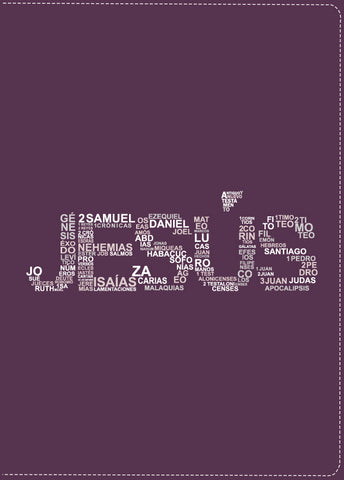 Image of BIBLIA RVR 1960 BOLSILLO SIMIL PIEL JESUS MORADO