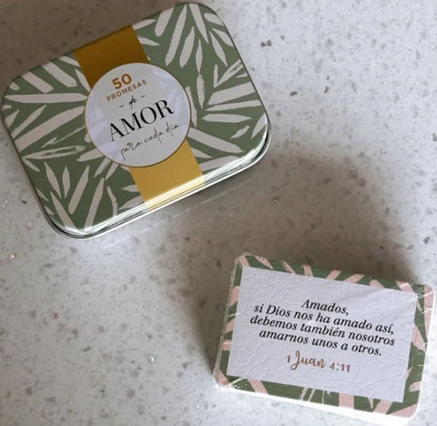 Image of 50 Promesas Metáicas Amor