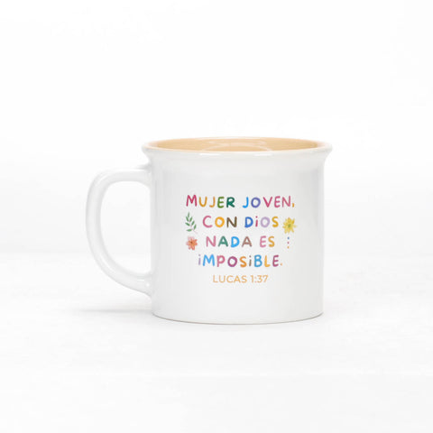 Image of Taza 13 OZ Colección Delicia Mujer Joven