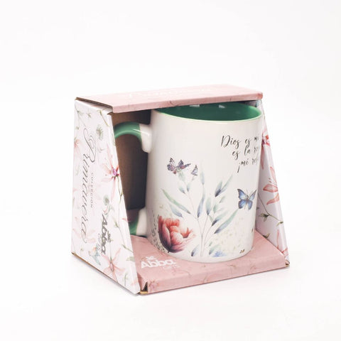 Image of Taza 16 OZ Colección Primavera Dios es mi Salvacion
