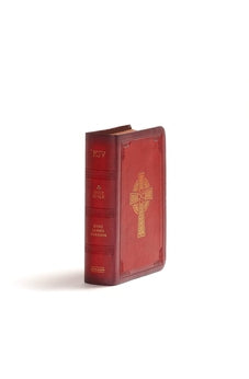 KJV Large Print Compact Reference Bible, Celtic Cross Crimson LeatherTouch, Red Letter, Pure Cambridge Text, Presentation Page, Cross-References, Full-Color Maps, Easy-to-Read Bible MCM Type