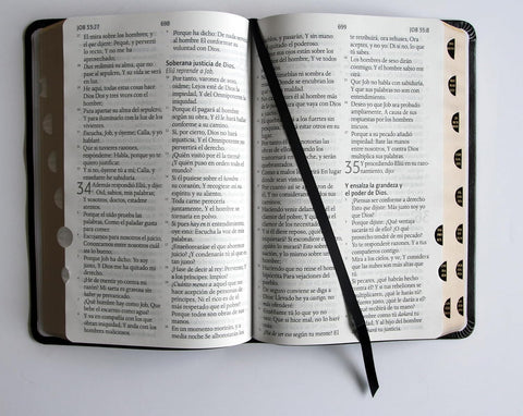 Image of BIBLIA RVR 1960 SIMIL PIEL NEGRO CON INDICE