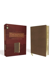 Image of NKJV, Thompson Chain-Reference Bible, Leathersoft, Brown, Red Letter