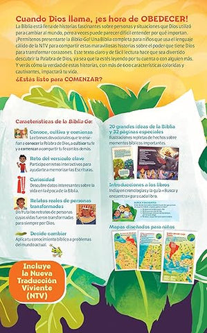 Image of Biblia NTV Go Para Niños Simil Piel