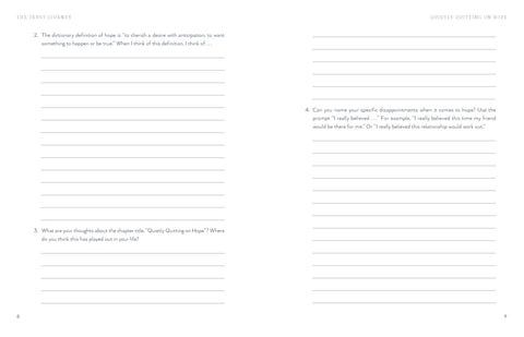 Image of The Trust Journey: Heal from Broken Trust with Others, Yourself, and God (A Guided Journal to Use Alongside I Want to Trust You, but I Don’t)