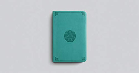 Image of ESV VALUE COMPACT BIBLE (TRUTONE, TURQUOISE, EMBLEM DESIGN)