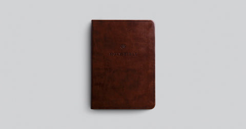 Image of ESV VALUE LARGE PRINT COMPACT BIBLE (TRUTONE, CHESTNUT)
