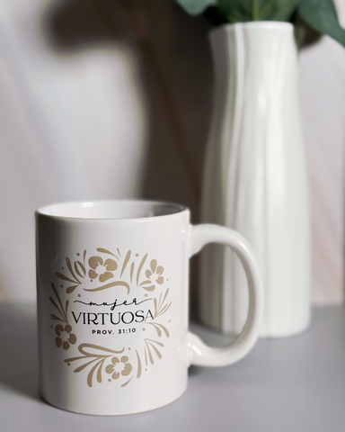 Image of Taza Minimalista: Mujer Virtuosa