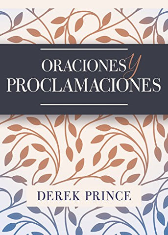 Image of Oraciones y Proclamaciones