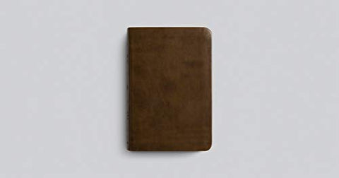 Image of ESV VALUE COMPACT BIBLE (TRUTONE BROWN IMITATION LEATHER)