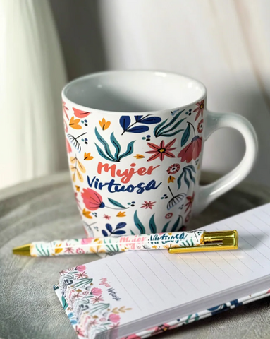 Image of TAZA NOTEPAD SET - MUJER VIRTUOSA (3)