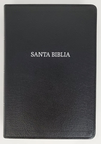 Image of Biblia RVR 1960 Letra Grande Tamaño Manual Negro