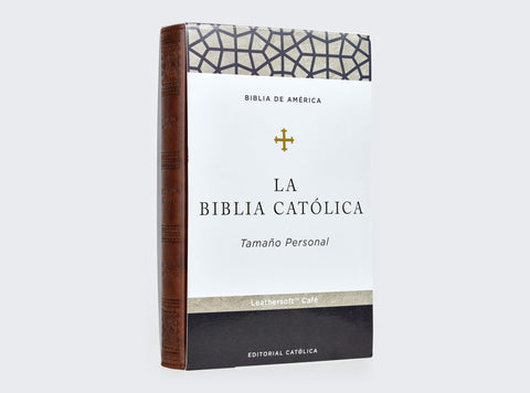Image of Biblia Católica Leathersoft Café