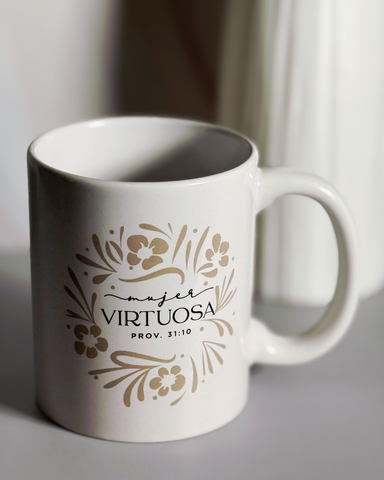Image of Taza Minimalista: Mujer Virtuosa