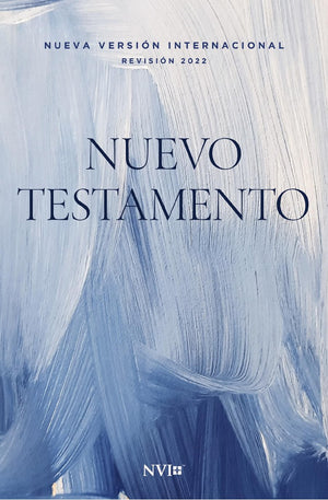 Biblia NVI Nuevo Testamento Azul Rústica