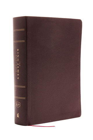 Image of KJV, The King James Study Bible, Bonded Leather, Burgundy, Red Letter, Full-Color Edition: Holy Bible, King James Version