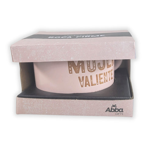 Image of TAZA 14 OZ ROCA FIRME. MUJER VALIENTE