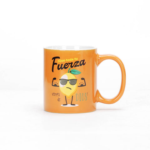 Image of Taza 12 OZ Colección Comparte Fuerza