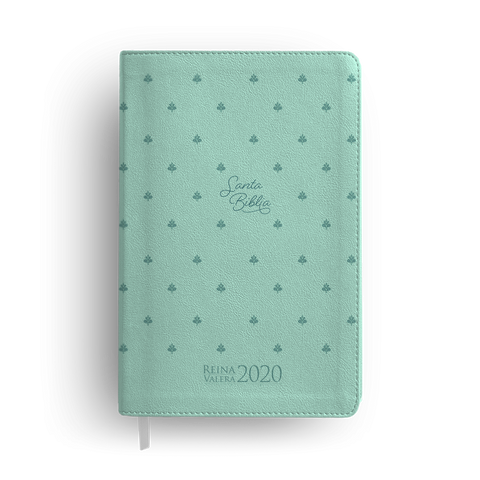 Image of Biblia RVR 2020 Ultrafina Turquesa Símil Piel