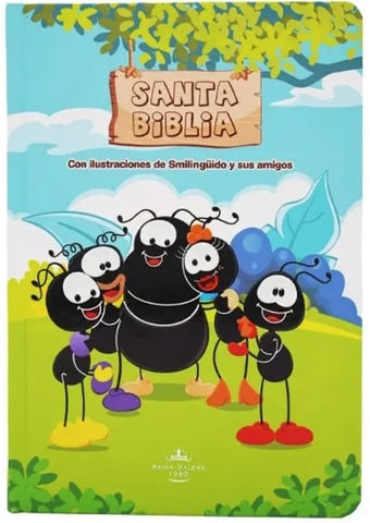 Image of Biblia RVR 1960 Smilinguido Infantil Letra Grande con Ilustraciones