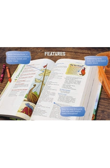 Image of NIV, Adventure Bible, Leathersoft, Coral, Full Color