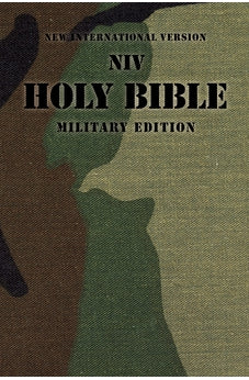 NIV, Holy Bible Military Edition, Paperback, Woodland Camo