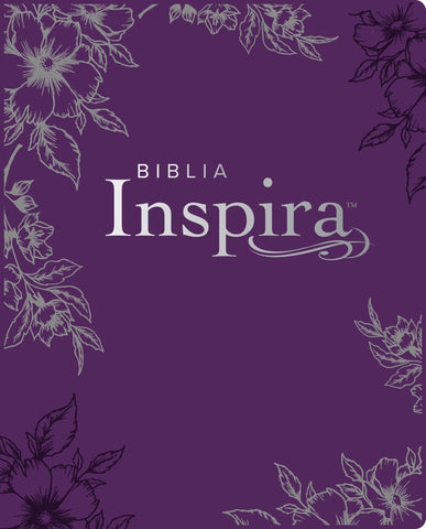 Image of Biblia NTV Inspira con Filament Tapa Dura de Símil Piel Lavanda