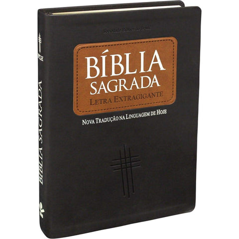 Image of BIBLIA EM PORTUGUES NTLH085TILEXG TAPA IMITACION CUERO MARRON OCURO INDICE DIGITAL