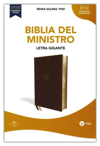 Image of Biblia RVR 1960 del Ministro Piel Café