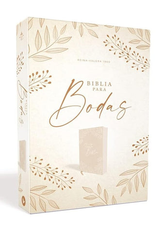 Image of Biblia RVR 1960 para Bodas Blanca