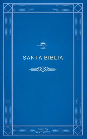 Biblia RVR 1960 Económica Azul Rústica