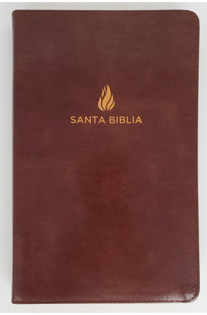 Biblia RVR 1960 Ultrafina Marrón Piel Fabricada